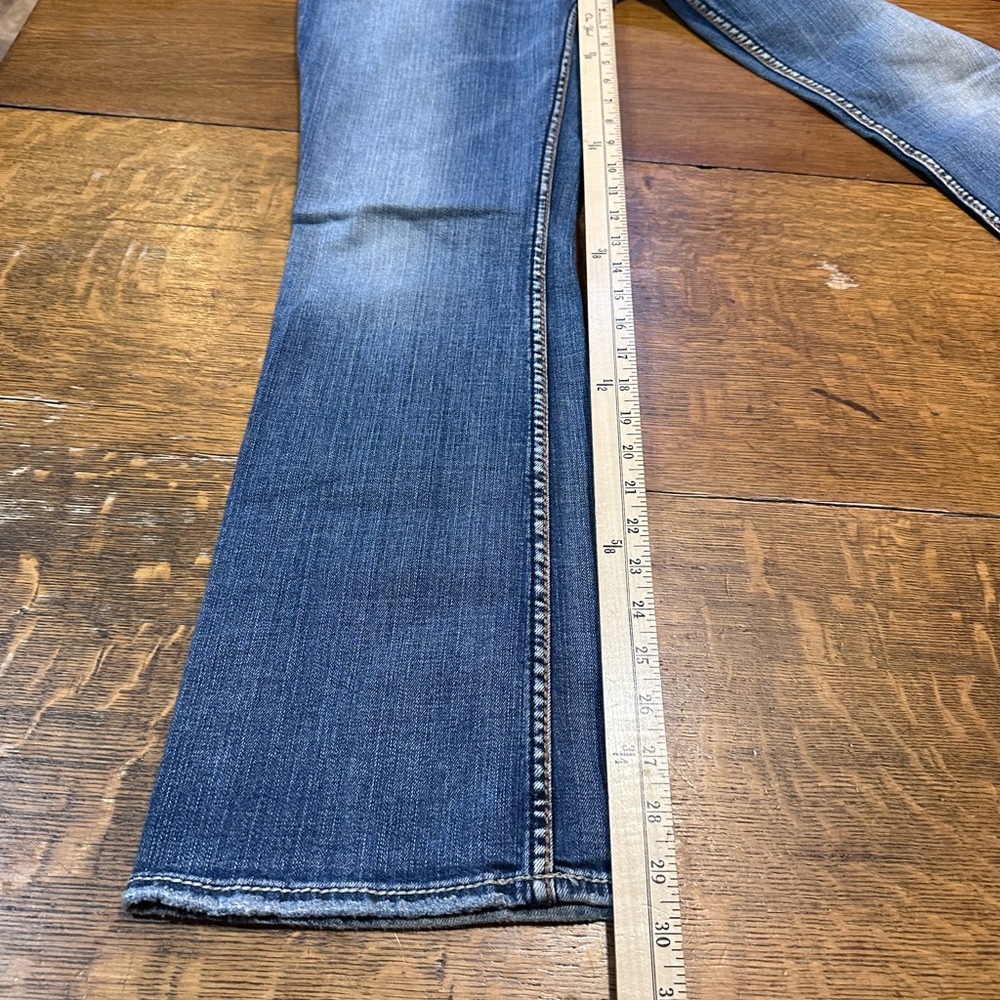 Silver Y2K Suki Surplus bootcut women’s jeans sz 30/32 - Picture 12 of 13